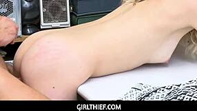 girlthief - aften opal gets sued for stealing while nude