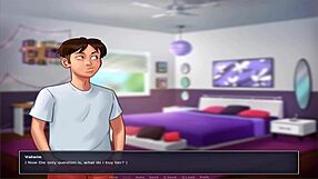 Commented gameplay of new Japanese hentai game with Oppai and Huge assets