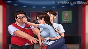 summer time saga unc part 23 continues the dating game story.