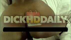 Thick Chocolate Ass Gets Hard Backshots Action