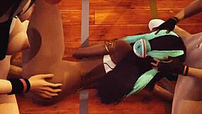 Hey, who’s up for Pokemon triple futa with Nessa, Hilda, and Bea?!