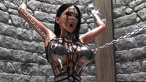 Bound in 3D BDSM comics