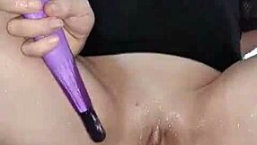 i'm velvet rain, on the edge and squirting with huge toy