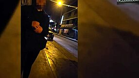 Waiting for my boyfriend, but a stranger creampied me instead!