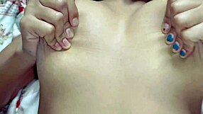 Wet and wild Indian housewife gets her holes hammered