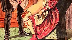 Wow, vintage erotic drawings in retro comic cartoon antique anime hentai!