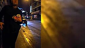 Waiting for my boyfriend, but a stranger creampied me instead!