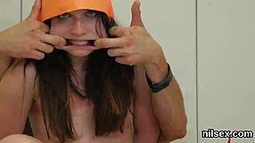 Frisky Sweetie Taken in Anal Hole Madhouse for Uninhibited Therapy!