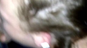 Want to see this amateur milf give a sloppy blowjob at home?