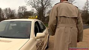 milf drives taxi and meets stranger