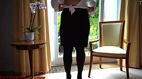 Office work turns into steamy affair with boss's secretary