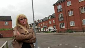 Bustyeager For Cock Starts Masturbating In The Car Waiting Forcocks