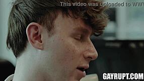 dale savage and eric charming bent over for hardcore ass eating