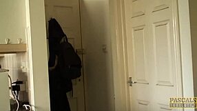 Busty Brooklyn Blue Submits to Cum in Mouth Domination