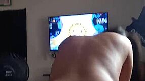 I Love Sitting on Stepbrother's Cock While Watching TV!