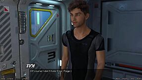 wow, stranded in space 91 got me stretching with a big boobs milf