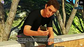 Complete gameplay - Sunshine Love Part 2 with bikini milf and beach scenes in anime style.