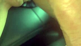 Teen hentai babe gets anal creampie in public car romp