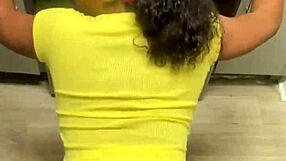 Big Booty Fem Tranny Takes Dildo In Intriguing Crossdressing Scene