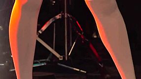 Young Nurse Dances Seductively, Performs Deepthroat, and Rides Cock in Intense Squirting Session