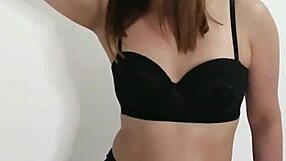 latina milf masturbates with dildo for intense orgasm