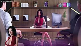 3D game of stepmom stuck and fucked in the shower