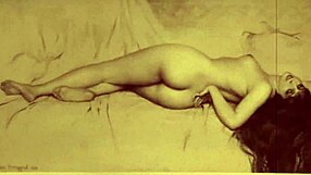 Vintage Erotic Comic Drawing of Anime Hentai Characters