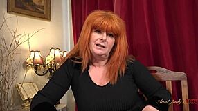 AuntJudysXXX - 56YO Busty Redhead Melanie in Date Night POV Action