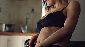 I watch the sex doll drill her mistress with a strapon in heels.