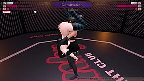 Kinky fight club featuring gawthicc versus julia