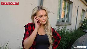 German cheating wife bent over and fucked doggystyle hard.