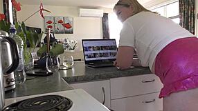 Hey, watch this NZ milf slut get fucked hard and soaked!