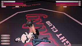 Kinky fight club featuring gawthicc versus julia