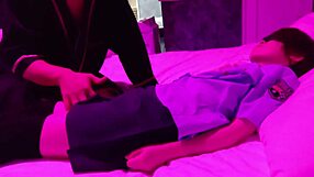 素人ハメ撮り　婦人警官に目隠ししてエロい事したい　フェラ　クンニ　中出し