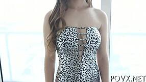 cute legal age teen 18+ager turns wild with sexy moves