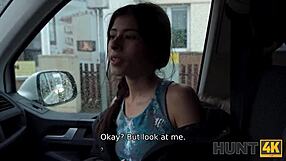 I wacth my old latina get fuked on our road trip