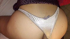 Sexy White MILF in Satin Corset Gets Wild Rimjob