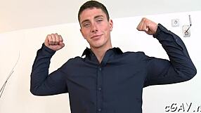 Gay Nude Sex with Sloppy Blowjob Action in HD