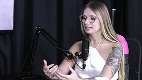 naty varga in sheer red lingerie turns hard content creator