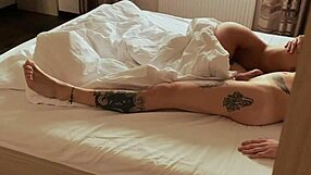 Caught Stepsister Katty West and Boyfriend Falcon Al in Threesome