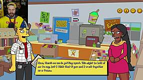 the simpsons parody game in burns mansion you never played.