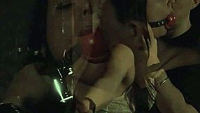 punished teen in leather bondage, feeling the rough contrast?