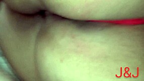 Wife With Big Ass Gives Thong Fucking!