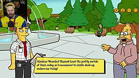 the simpsons parody game in burns mansion you never played.