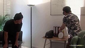 group fun with busty girls in stockings