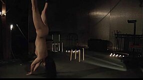 punished teen in leather bondage, feeling the rough contrast?