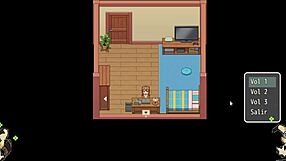 hentai game daily life of my countryside -español- parte 8 se atora y su culo sobre sale y escena lesbica