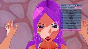 Play a 3D adult game with an animated Bonnie and Big Bobs in a hentai style