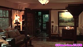 Lingerie Lesbian Aiden Ashley Fingered