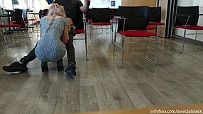 young pretty teacher caught me in public before class and helped me out